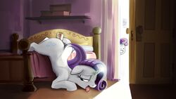 absurd_res andaluce dildo dimfann equid female feral friendship_is_magic hi_res horn looking_pleasured mammal masturbation my_little_pony rarity_(mlp) sex_toy sibling sister sisters sweetie_belle_(mlp) unicorn