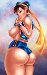 chun-li pinup street_fighter tagme tuomashart