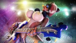 16:9 2019 3d animatronic bass_guitar big_breasts bikini bikini_bottom blue_eyes breasts cigar clothing detailed_background doctorpurple2000 eyewear female fingers five_nights_at_freddy's five_nights_at_freddy's_2 freddy_(fnaf) frederika_(fnaf) hair headphones hi_res machine mammal musical_instrument nipples piercing rickenbacker_4001 robot rockstar smoking solo source_filmmaker speaker stage sunglasses swimwear thong toy_freddy_(fnaf) ursid video_games