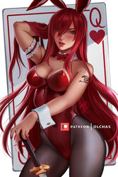 erza scarlet from fairy tail by olchas