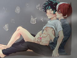 izuku midoriya from my hero academia by enaka (artist)