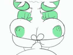 4:3 animated areola big_breasts breasts doughroom duo faceless_male female gardevoir green_areola green_nipples hi_res loop male nintendo nipples paizuri penis pokémon_(species) pokemon pokemon_(species) sex smile straight titjob video_games