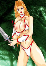 alternate_breast_size breasts exposed_breasts female golden_axe sega tagme tyris_flare