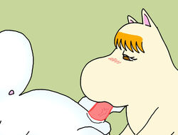 fellatio moomin snorkmaiden tagme the_moomins