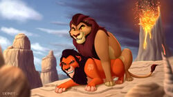 16:9 2019 2boys 4k absurd_res anal anal_sex ass_up bodily_fluids cum detailed detailed_background disney domination duo feet feline feral feral_on_feral feral_penetrating forced from_behind_position fur furry furry_only gay genital_fluids grass hi_res lion lionet male male_domination male_on_top male_only mammal mounting multicolored_fur on_top orgasm outdoors pantherine paws penetration rape scar scar_(the_lion_king) sex squatting text the_lion_guard the_lion_king volcano watermark yaoi