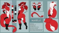 absurd_res anatomy anthro anus ass backsack balls balls_focus big_butt big_penis big_tail character_name close-up clothed clothing color_swatch comparison diagram dragon english_text erection femboy full-length_portrait fur genitals hair handpaw hi_res horn information jeremy_dytto male markings measurements model_sheet multicolored_body multicolored_fur multicolored_markings multiple_angles multiple_poses mythological_creature mythological_scalie mythology nardo nardoragon narelu_(jeremy_dytto) nude nude_anthro nude_male paws penis portrait pose presenting presenting_anus presenting_balls presenting_hindquarters presenting_penis rear_view red_body red_eyes red_hair scalie solo spanish_description spanish_text species_name standing tail text thick_penis thick_thighs three-quarter_portrait three-quarter_view