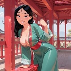 fa mulan from disney by lewd ai