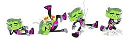 absurd_res balls beast_boy beast_boy_(teen_titans) bodily_fluids boner clothing cum dc digital_media_(artwork) enookie erection gay genital_fluids hair hi_res humanoid humanoid_penis male male_only masturbation penile penile_masturbation penis solo teen_titans teen_titans_go underwear young