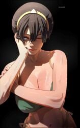 toph bei fong from avatar the last airbender by drawink