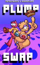 abstract_background absurd_res anthro ass big_breasts big_butt big_penis bikini bottomless breasts clothed clothing cover cover_art cover_page dragon duo feederism genitals hi_res huge_cock intersex intersex/intersex juxtaposition makeup male mammal mythological_creature mythological_scalie mythology overweight overweight_anthro p3 p34nutbunny pantsless penis scalie shortstack sugerplump sugerplump_(sugerplump) sweater sweater_only swimwear taiko_no_tatsujin thick_thighs topwear topwear_only turtleneck two-piece_swimsuit vore weight_gain
