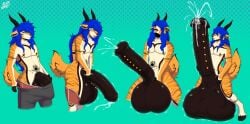 absurd_res animal_genitalia animal_penis antelope anthro ball_bulge ball_growth balls becoming_erect big_balls big_penis biped blackhornet bodily_fluids bovid bulge clothing cock_vore cum cum_on_penis ejaculation equine_genitalia equine_penis erection evelyn_mihaylova exhausted expansion facial_piercing fur gazelle genital_expansion genital_fluids genital_growth genital_piercing genitals growth hi_res horn huge_balls huge_cock hyper hyper_balls hyper_genitalia hyper_penis male mammal masturbation nipples nose_piercing nose_ring nude nude_anthro orgasm orgasm_face penile penis penis_growth penis_piercing piercing ring_piercing solo tail teeth tongue tongue_out vore