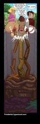 absurd_res anthro ass big_butt bovid caprine clothing domestic_ferret english_text excessive_feces feces feces_pile felid freakette gaping group gynomorph hi_res hybrid hyper hyper_feces hyper_scat intersex jockstrap lion male mammal mustelid musteline pantherine satyr scat semi_public sheep shirt sitting size_difference tank_top text topwear trio true_musteline underwear url weasel