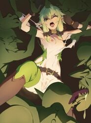 1girls artist_revision bottomless breasts elf female forced goblin goblin_male goblin_slayer high_elf_archer_(goblin_slayer) jeongjae_(jj) multiple_boys nipples no_bra pointy_ears pussy small_dom_big_sub thighhighs torn_clothes uncensored undressing wardrobe_malfunction