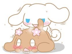 canine cinnamon_(cinnamoroll) cinnamoroll cinnamoroll_(series) domestic_dog furry mocha_(cinnamoroll) namoke sanrio surprised tagme