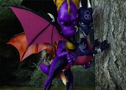 3d activision after_sex bodily_fluids cum cum_in_pussy cum_inside cynder dragon duo female feral feral_on_feral genital_fluids genitals male outside penis pussy scalie spyro spyro_the_dragon straight video_games wings