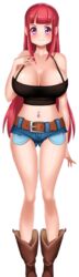 big_breasts booty_calls liv_(booty_calls) red_hair tagme