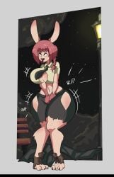 ass_expansion breast_expansion buckteeth bunny_ears bunny_girl bunny_tail bursting_breasts chainsaw_man dubbed_version full_body full_bush furry giantess giantess_growth gigantic_breasts growth hairy_pussy higashiyama_kobeni horny hourglass_expansion longer_than_30_seconds makima_(chainsaw_man) merurava mini_giantess music pubic_hair red_hair ripped_clothing sound tagme transformation vertical_video video voice_acted wallace_and_gromit wallace_and_gromit_the_curse_of_the_were-rabbit werecreature wererabbit