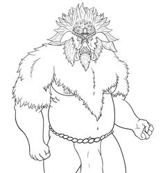 boar bulge demon ganon male male_only penis_outline rockblackhorn_(artist) solo solo_male the_legend_of_zelda