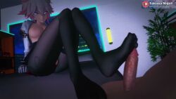 1boy1girl 3d animated black_panties blowjob blowjob_face cum_in_pussy cum_inside evanescia_(honkai:_star_rail) footjob half-dressed heart-shaped_pupils honkai:_star_rail koikatsu light-skinned_female longer_than_10_seconds longer_than_2_minutes longer_than_30_seconds longer_than_one_minute medium_breasts misuzugon moaning moaning_in_pleasure pantyhose partially_clothed sakura_night sound sound_effects swallowing_cum tagme vaginal_penetration video video_game_character video_games