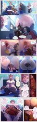 anal_vore anus ass cheerleader female female_pred implied_digestion kronguss multiple_prey valera_pythera virtual_youtuber vore