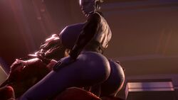 3d alien alien_girl animated asari ass big_ass big_breasts blue_skin bouncing_breasts breasts bubble_ass busty dreamhawk female interspecies krogan large_breasts liara_t'soni male mass_effect no_sound sex sfmdh shorter_than_10_seconds source_filmmaker tagme urdnot_wrex video