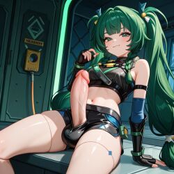 qingyi (zenless zone zero) from zenless zone zero by futanastic