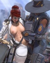 1080p 1boy 1girls 3d 4:5 animated apex_legends blender blender_(software) blender_eevee dark-skinned_male dzooworks happy happy_sex horizon_(apex_legends) interracial_sex large_penis larger_male long_video longer_than_30_seconds nude pale-skinned_female petite public respawn_entertainment seer_(apex_legends) sex size_difference slim_waist sound tagme thick_thighs vagina vaginal_penetration vaginal_sex vertical_video video video_games watermark