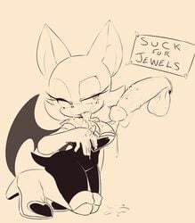 rouge the bat from sonic (series) by hearlesssoul