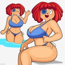 ragatha (beach outfit) from the amazing digital circus by sketchfins