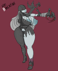 ladydevimon from digimon by ultiblackfire