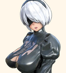 yorha 2b from nier: automata by rebis