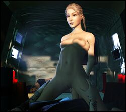 3d anal chloe_price female green_eyes human lenaid life_is_strange male nipples pale_skin ponytail public rachel_amber riding vaginal van vehicle