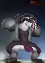 obstagoon from nintendo by seyrmo