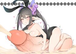 1futa ahe_gao black_hair blush breasts bunny_ears bunny_tail bunnysuit cum cum_everywhere cum_explosion cumming decensored elf elf_ear elf_female futa_only futanari gigantic_penis headband heart heart-shaped_pupils huge_cock intersex nipples open_mouth penis pink_eyes red_potato_rinrin rinrin_chan_(red_potato_rinrin) solo solo_futa testicles twintails uncensored veiny_penis