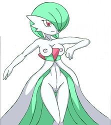 breasts color dark_moltres female female_only front_view gardevoir nipples pokémon_(species) pokemon pokemon_(species) pokemon_rse solo standing tagme vulva white_skin