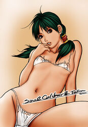 bikini character_name female female_only human loincloth navel solo soul_calibur swimsuit talim title_drop