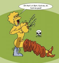 lisa simpson from the simpsons by the fear