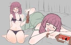 1girls 2d 2d_(artwork) 2d_artwork adult adult_female almost_naked almost_nude alternate_breast_size arm_behind_back ass ass_cleavage ass_crack bare_arms bare_belly bare_calves bare_chest bare_hands bare_hips bare_knees bare_legs bare_midriff bare_navel bare_shoulders bare_skin bare_thighs bare_toes barefoot belly belly_button bewitching_thighs bikini bikini_bottom bikini_only bikini_top black_bikini black_bikini_bottom black_bikini_top black_swimsuit black_swimwear blunt_bangs blush blush_face blushing_at_viewer blushing_female blushing_lines bocchi_the_rock! braid braided_hair braided_ponytail braids breasts breasts_apart butt_crack calves child_bearing_hips clothes collarbone curvaceous curvaceous_body curvaceous_female curvaceous_figure curvaceous_hips curvaceous_thighs curvy curvy_body curvy_female curvy_figure curvy_hips curvy_thighs digital digital_art digital_drawing digital_drawing_(artwork) digital_media digital_media_(artwork) dress drugged drunk drunk_blush drunk_female drunken_eyes earrings elbows exposed_arms exposed_belly exposed_chest exposed_hips exposed_legs exposed_midriff exposed_navel exposed_shoulders exposed_skin exposed_thighs exposed_toes feet female female_focus female_only fertile_hips fingernails fingers full_body green_clothes green_dress green_outfit green_topwear grey_background groin half-closed_eyes halterneck hand_behind_back head_tilt hiroi_kikuri inframammary_fold knees konro lean_figure legs legs_closed legs_folded legs_together long_hair looking_at_viewer low_res low_resolution lying lying_down lying_on_bed lying_on_breasts lying_on_stomach mature mature_female medium_breasts midriff mostly_nude naked naked_female naked_woman narrow_waist navel nearly_nude nude nude_female nudity on_bed on_breasts on_stomach open_mouth open_mouth_smile outfit parted_lips passed_out pear-shaped_figure ponytail practically_nude purple-eyed_female purple-haired_female purple_eyes purple_hair seiza sharp_teeth shoulders side-tie_bikini simple_background single_braid sitting sitting_on_floor sitting_on_ground sitting_on_knees sleeping slender_body slender_waist slim_waist smile smiley_face smiling smiling_at_viewer solo string_bikini sweat sweat_on_body sweat_on_breasts sweat_on_face sweatdrop sweating sweaty sweaty_body sweaty_breasts sweaty_chest sweaty_face sweaty_female sweaty_legs sweaty_thighs swimsuit swimwear thick_ass thick_butt thick_thighs thighs thighs_together tilted_head tongue topwear upper_teeth wariza wide_hips