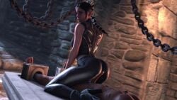 1boy 1girls 3d animated ass baldur's_gate baldur's_gate_3 bondage breasts buttjob cum cumshot dark-skinned_male dark_skin deathbloomsva deplaps72 dungeons_and_dragons elf_ears femdom kaminakirei light-skinned_female light_skin penis ponytail prisoner restrained reverse_cowgirl_position riding riding_penis rubber rubbing_penis shadowheart sound source_filmmaker tagme tav_(baldur's_gate) video