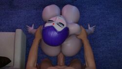 1boy 1girls 3d alternate_ass_size alternate_breast_size animated bouncing_breasts breasts dc dc_comics dubushine34 female female_moaning femsub forehead_jewel from_behind goth goth_girl gothic grey_skin light-skinned_male light_skin longer_than_10_seconds longer_than_30_seconds male male/female male_pov maledom moaning muscular muscular_male music penis pov purple_eyes purple_hair rachel_roth raven_(dc) short_hair shorter_than_one_minute sound standing standing_sex tagme teen_titans veiny veiny_penis video voice_acted