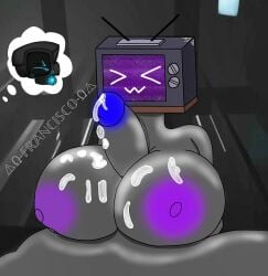 >w< 2d 2d_(artwork) blue_penis boobjob camera camera_head cum cum_on_breasts cumshot francisco818434_(artist) ibispaint_(artwork) ibispaintx plunger_cameraman_(skibidi_toilet) plungerman purple_nails skibidi_toilet tv tv_head tv_screen tv_woman tv_woman_(skibidi_toilet) tvwoman tvwoman_(skibidi_toilet)