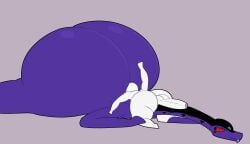 animated anon anonymous anonymous_male anthro apode ass balls bellyboi13 big_butt butt_slap draconcopode duo erection face_in_ass faceless_character faceless_male fangs genitals hi_res huge_butt hyper hyper_butt legless lego long_neck looking_at_another lying male male/male mammal naga ninjago nude on_back on_front on_top_of_another penis purple_body pythor_(ninjago) pythor_p._chumsworth_(ninjago) red_eyes reptile scalie serpentine serpentine_(ninjago) slap snake teeth wobbling