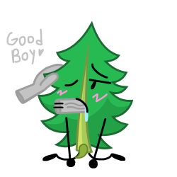 anon anonymous_male battle_for_dream_island battle_for_dream_island_elsewhere blowjob blush drooling erection fellatio fern_(bfdie) gay hand male male_only object_shows oral oral_penetration oral_sex penis tentacle tentacle_penis wolfynofie_(artist) yaoi