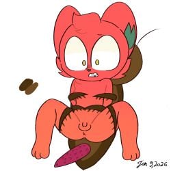 anus cockroach flavor_frenzy male male/male male_only penis pepper_(flavor_frenzy) pinkycatpssy tagme yellow_eyes