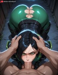 1boy 1boy1girl 1girl 1girl1boy 1girls 2026 ai_generated all_fours alley angry ass ass_peek balls big_ass big_butt big_dick black_bodysuit black_hair blowjob bodysuit butt butt_crack clothed_female_nude_male cock deepthroat dick edosynf erect_penis erection evil evil_eyes fellatio female female_focus forced forced_blowjob forced_oral from_above furrowed_brow giving_head grabbing_another's_head green_bodysuit green_eyes half-closed_eyes head_grab hetero highres huge_ass huge_penis irrumatio kneeling large_ass large_penis large_testicles looking_at_viewer looking_up male male/female multicolored_bodysuit multicolored_clothes muscular muscular_male naked night nude on_all_fours oral oral_penetration oral_sex outdoors outdoors_sex penis riot_games saliva saliva_on_penis self_upload shiny shiny_hair shiny_skin short_hair solo_focus sweat sweatdrop testicles thick_ass thick_thighs thighs torn_bodysuit torn_clothes valorant veiny_penis viper_(valorant)