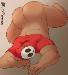 ass bara big_ass big_butt bubble_ass bubble_butt butt dat_ass dat_butt fat_ass fat_butt gay huge_ass huge_butt large_ass large_butt male male_only mario_(series) mask masked masked_male muscular muscular_male rickpenman round_ass round_butt shy_guy solo thick_ass thick_butt