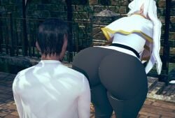 big_ass big_butt big_thighs bigass frieren frieren_beyond_journey's_end pawg thicc thicc_ass thick_ass thick_thighs