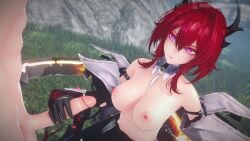 1boy 1girls 3d 3d_(artwork) 3d_animation 3d_model 4k absurd_res alaitz_va animated arknights arknights:_endfield bare_shoulders black_dress black_gloves black_panties bouncing_breasts breasts cum cum_drip cum_in_pussy cum_inside cum_on_body cum_on_breasts cum_twice demon_horns detached_collar detached_sleeves dialogue dress eating_during_sex eating_food eating_popsicle ejaculation endministrator_(arknights) english english_audio english_dialogue english_voice_acting food gloved_handjob gloves grabbing_another's_thighs handjob hetero highres horns hoyocinema laevatain_(arknights_endfield) large_breasts large_penis light-skinned_female light-skinned_male light_skin long_sleeves longer_than_one_minute male_endministrator_(arknights) medium_hair moaning nipples nude nude_male outdoors panties penis popsicle purple_eyes red_hair sex sound splits standing_on_one_leg standing_sex standing_split surtr_(arknights) testicles topless topless_female underwear vaginal vaginal_penetration vaginal_sex video voice_acted