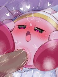 badwingm bed copy_ability heart-shaped_pupils kirby kirby_(series) musk_clouds nintendo ocarina_of_time on_back open_mouth penetration penis penis_in_pussy pleasure_face super_smash_bros. vaginal_penetration waddling_head