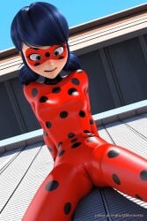 ladybug (character) from miraculous ladybug by justsomebuddy